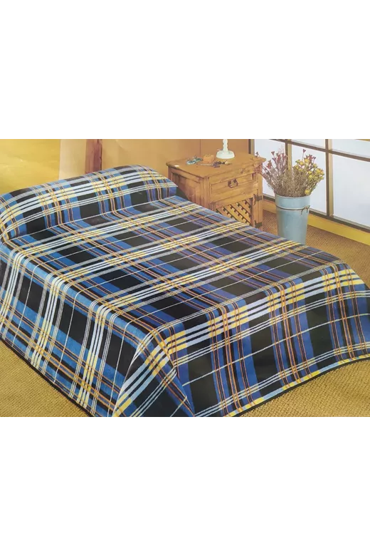 ΚΟΥΒΕΡΤΑ   ΙΣΠΑΝΙΑΣ PADUANA  220Χ240 Blue Acrylic 85% / Poly 15%