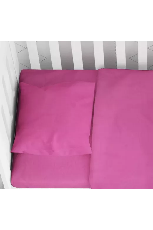 ΜΑΞΙΛΑΡΟΘΗΚΗ bebe Solid 499 35X45 Fuchsia Cotton 100%