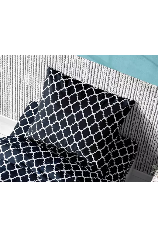 ΜΑΞΙΛΑΡΟΘΗΚΗ ΕΜΠΡΙΜΕ Windows 175 50X70 Dark blue-White Cotton 100%