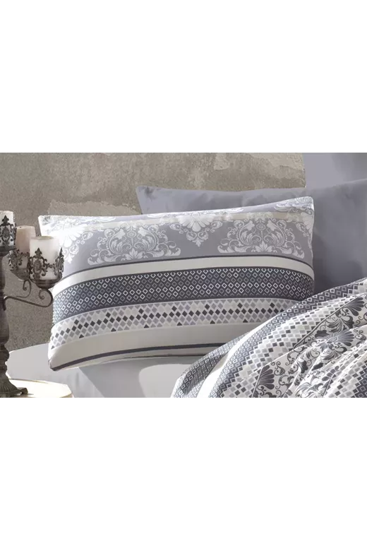ΜΑΞΙΛΑΡΟΘΗΚΗ ΕΜΠΡΙΜΕ Ανδρομάχη 317 50X70 Grey Cott/Pol 70/30