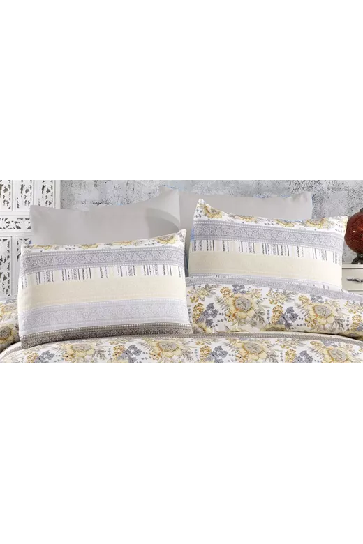 ΜΑΞΙΛΑΡΟΘΗΚΗ ΕΜΠΡΙΜΕ Ηλιαχτίδα 370 50X70 Grey-Beige Cott/Pol 70/30
