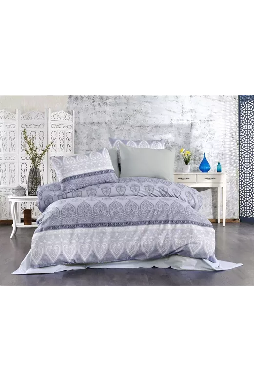 ΣΕΝΤΟΝΙΑ ΕΜΠΡΙΜΕ ΣΕΤ 3 τεμ Ηλέκτρα 360 160X240 Grey Cott/Pol 70/30