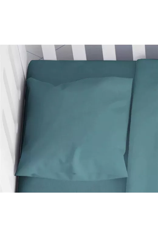 ΜΑΞΙΛΑΡΟΘΗΚΗ bebe Solid 494 35X45 Petrol Cotton 100%