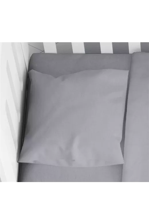 ΜΑΞΙΛΑΡΟΘΗΚΗ bebe Solid 495 35X45 Dark grey Cotton 100%