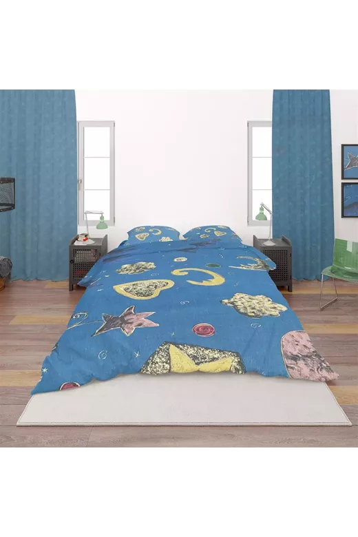 ΣΕΝΤΟΝΙΑ ΕΜΠΡΙΜΕ ΣΕΤ 4 τεμ 240X280 Moonlight 449 Cotton 100%