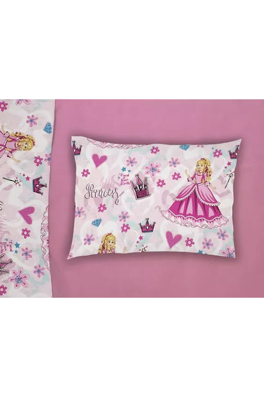 ΜΑΞΙΛΑΡΟΘΗΚΗ ΕΜΠΡΙΜΕ kids Princess 390 50X70 Pink 70/30 Cott/Pol