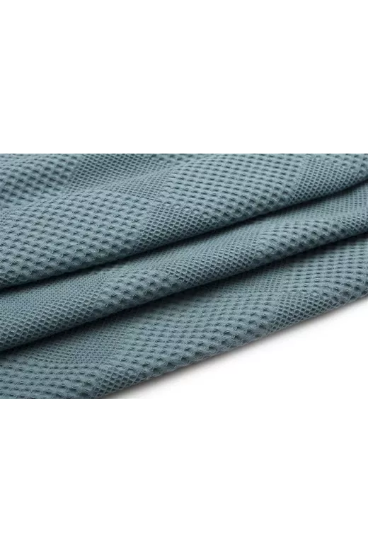 ΚΟΥΒΕΡΤΑ ΠΙΚΕ bebe Μονόχρωμη 120X150 Πετρόλ 100% Cotton