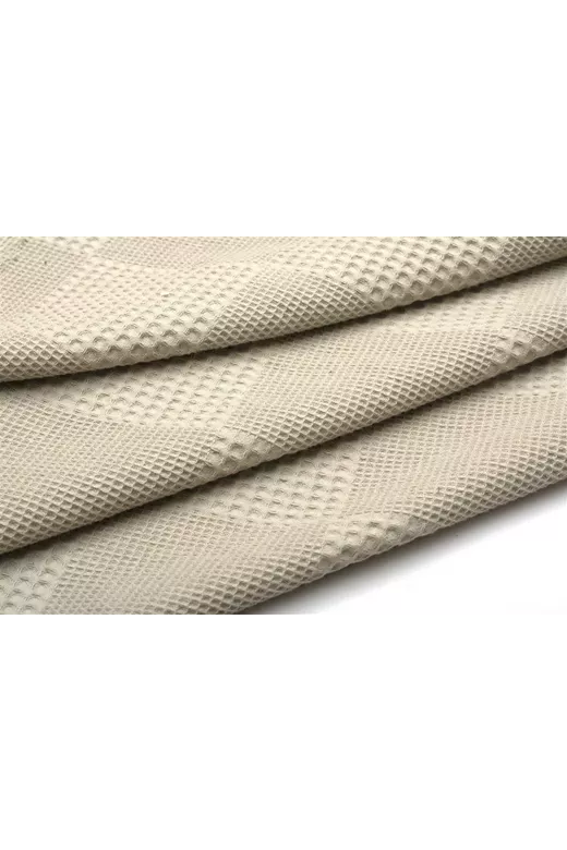 ΚΟΥΒΕΡΤΑ ΠΙΚΕ bebe Μονόχρωμη 80X110 Έλεφαντ 100% Cotton