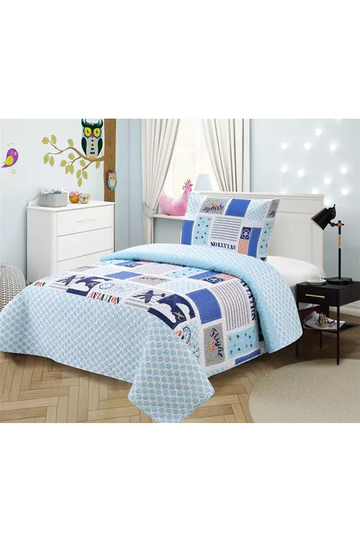 ΚΟΥΒΕΡΛΙ ΣΕΤ 2 τεμ kids ΕΜΠΡΙΜΕ 240 160X220 100% Microfiber