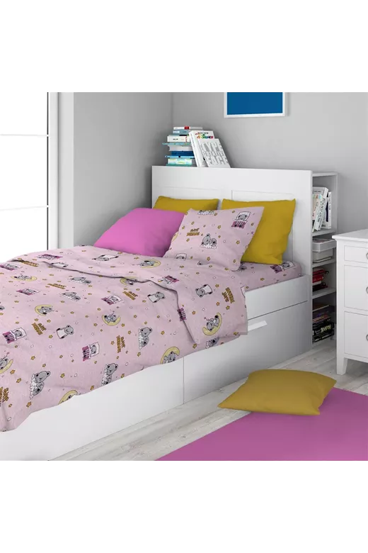 ΣΕΝΤΟΝΙΑ ΕΜΠΡΙΜΕ ΣΕΤ 2 τεμ kids Sweet Dreams 550 160X240 Pink 100% Cotton