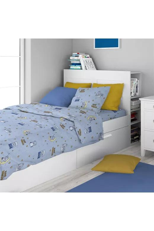 ΣΕΝΤΟΝΙΑ ΕΜΠΡΙΜΕ ΣΕΤ 2 τεμ kids Sweet Dreams 551 160X240 Sky Blue 100% Cotton