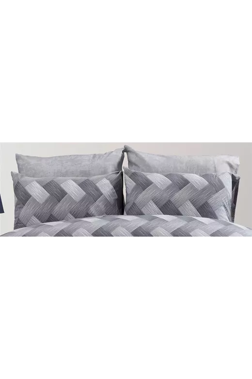 ΜΑΞΙΛΑΡΟΘΗΚΗ ΕΜΠΡΙΜΕ Αλκμήνη 452 50X70 Grey 70/30 Cott/Pol