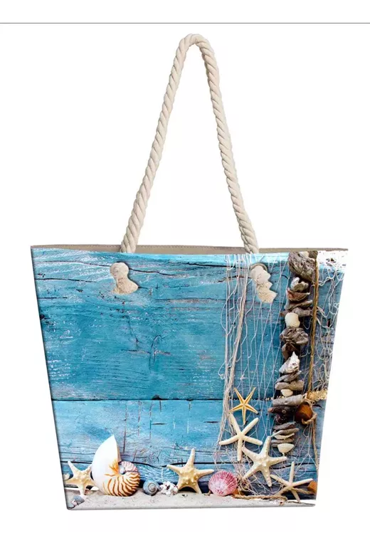 Τσάντα Θαλάσσης Fishing Net 21 40X45 Digital Print 100% Polyester
