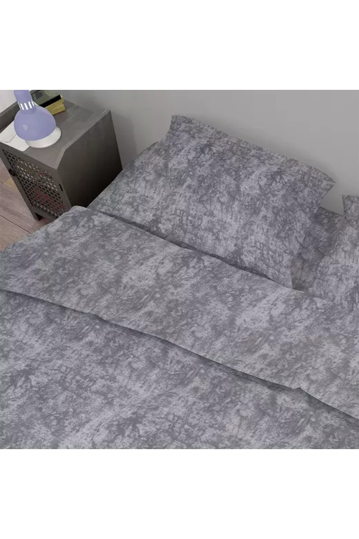 Σεντόνι 1 τεμ Premium Shadow 613 240X270 Dark Grey 100% Cotton