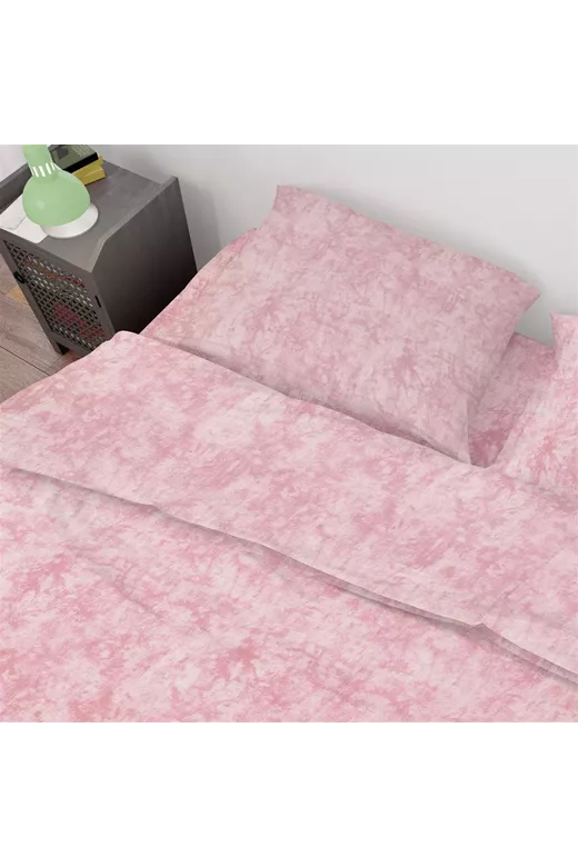 Σεντόνια Σετ 2 τεμ Premium Shadow 617 160X240 Pink 100% Cotton