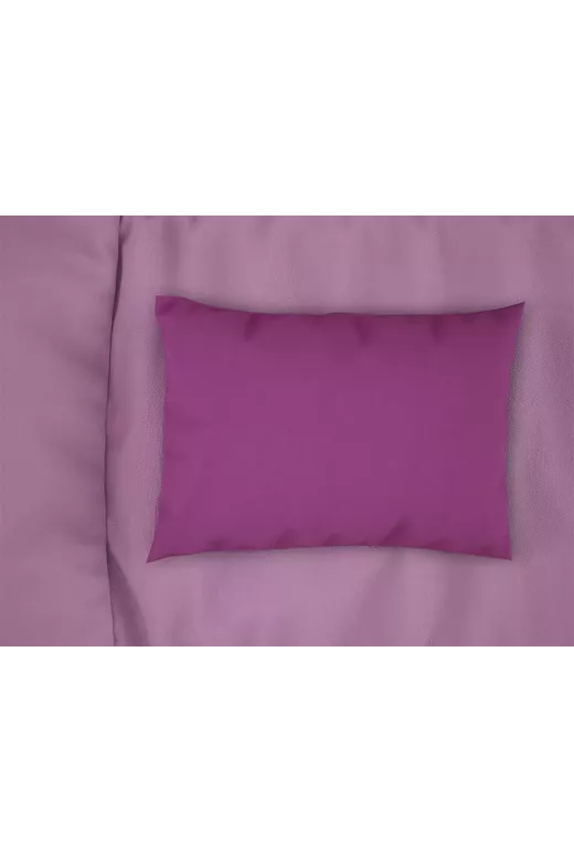 Μαξιλαροθήκη Solid 501 50X70 Dark Magenta 100% Cotton