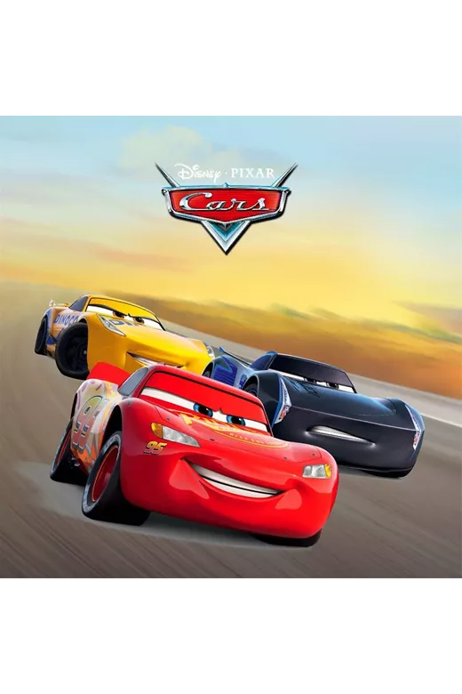 Λαβέτα Νηπιαγωγείου Disney Home Cars 72 30X30 Yellow 100% Polyester
