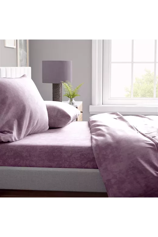 Σεντόνι 1 τεμ Shadow 25 160X240 Light Purple Cott/Pol 70/30