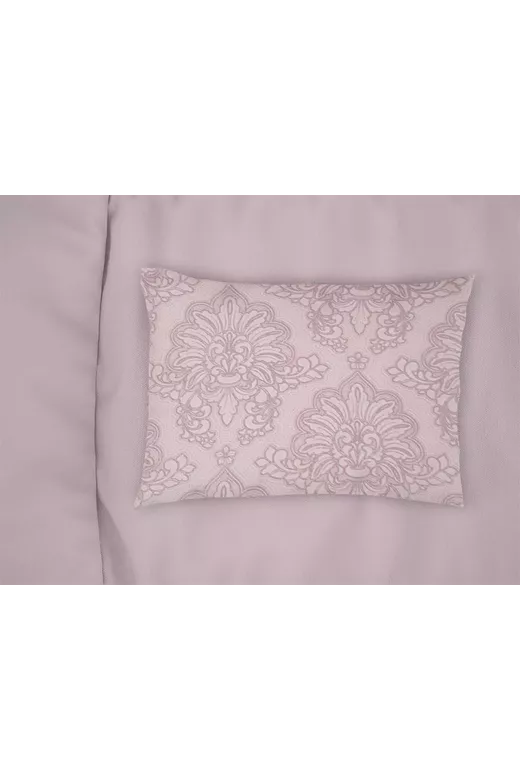 Μαξιλαροθήκη Εμπριμέ Άρτεμις 706 50X70 Light Purple 100% Cotton