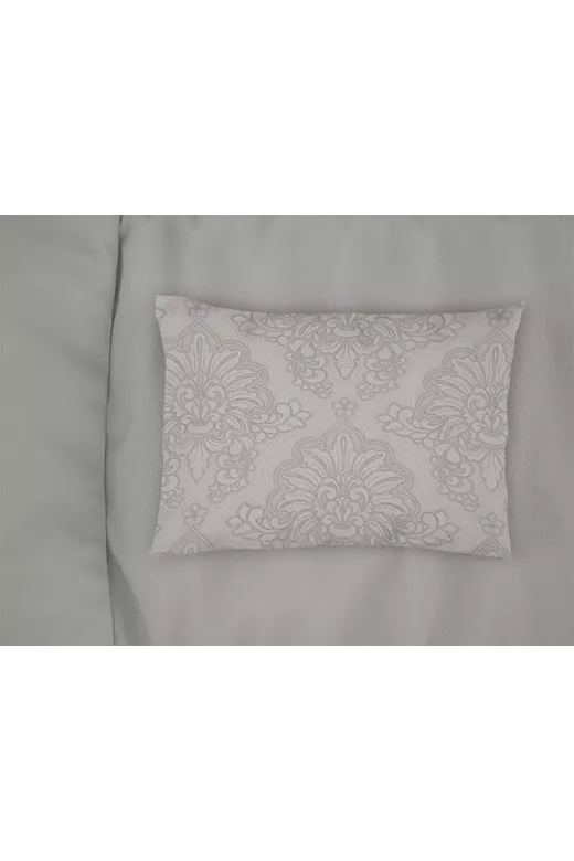 Μαξιλαροθήκη Εμπριμέ Άρτεμις 701 50X70 Grey 100% Cotton