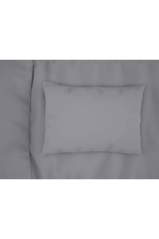 Μαξιλαροθήκες Ζεύγος Exotic Line 50X70+15 Grey 100% Cotton