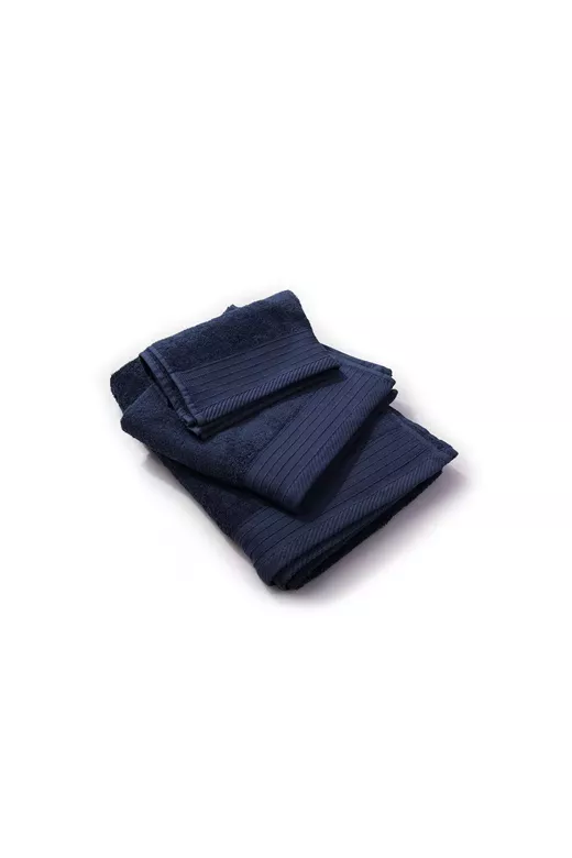 Πετσέτα Πενιέ 500 gr/m² 40X60 Navy Blue 100% Cotton