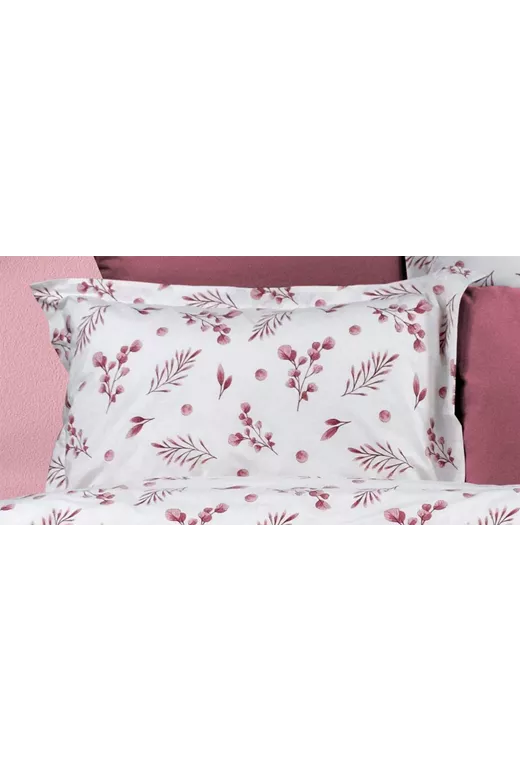 Μαξιλαροθήκη Εμπριμέ Μυρτώ 353 50X70 Rotten Apple 100% Cotton Flannel