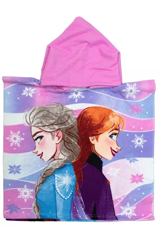 Πόντσο Θαλάσσης Quick Dry Disney Home Frozen 199 50X100 Lilac 100% Microfiber