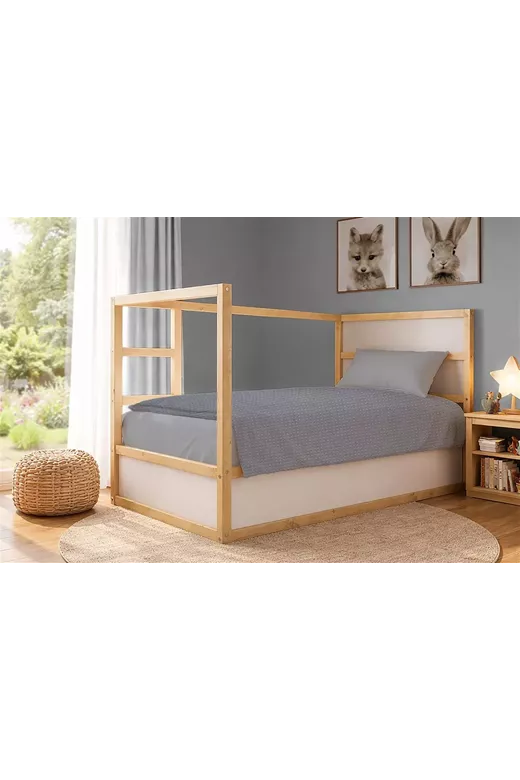 Κουβέρτα Πικέ Μονόχρωμη 325 gr/m² 165x270 Grey 100% Cotton