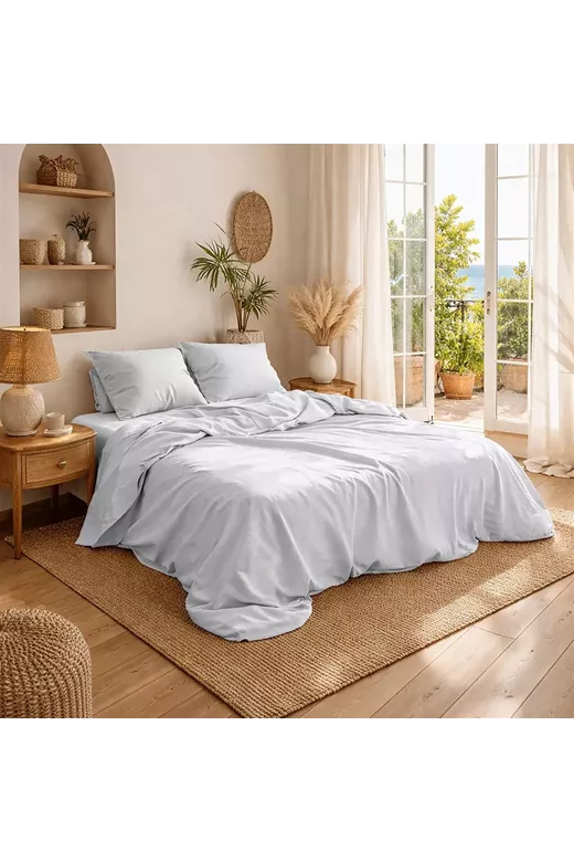 Κουβέρτα Πικέ Μονόχρωμη 325 gr/m² 225x270 White 100% Cotton