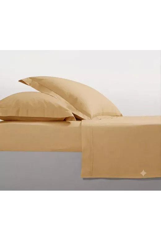 Μονό Σεντόνι Mcdecor Rainbow Beige 170X270 (100% Βαμβακοσατέν) - MCDECOR