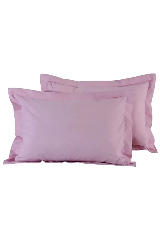 Σετ Μαξιλαροθήκες Mcdecor Rainbow Lila 50x70+4 (100% Βαμβακοσατέν Oxford) - MCDECOR