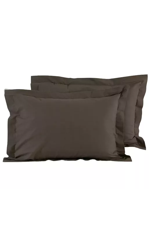Σετ Μαξιλαροθήκες Mcdecor Rainbow Kafe 50x70+4 (100% Βαμβακοσατέν Oxford) - MCDECOR