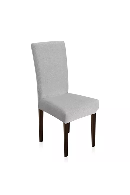 LINO Κάλυμμα Καρέκλας Ελαστικό Elegance Ανοιχτό Γκρι