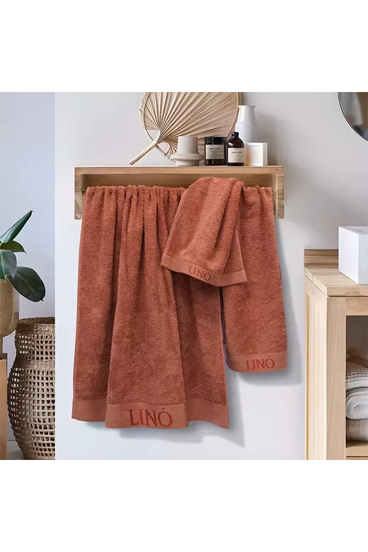 LINO ΠΕΤΣΕΤΑ BRANDY TERRACOTTA 80X150