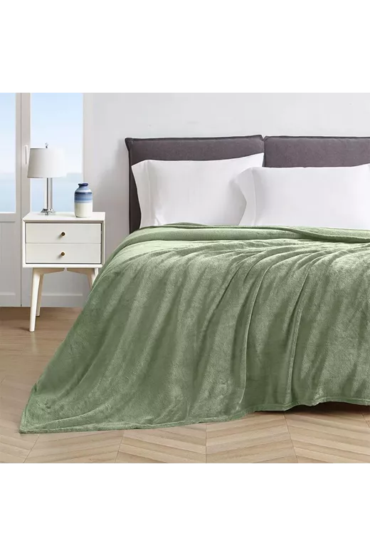 LINO ΚΟΥΒΕΡΤΑ ΒΕΛΟΥΤΕ PELLO MINT 220X240
