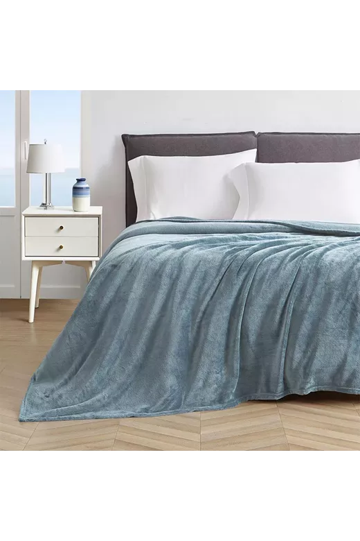 LINO ΚΟΥΒΕΡΤΑ ΒΕΛΟΥΤΕ PELLO BLUE 220X240