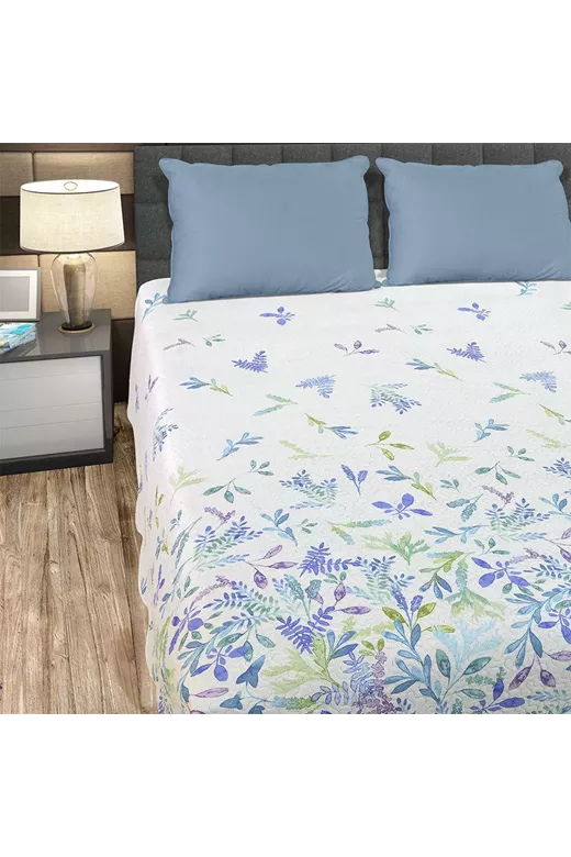 LINO ΚΟΥΒΕΡΛΙ LISCIE WHITE 220X240