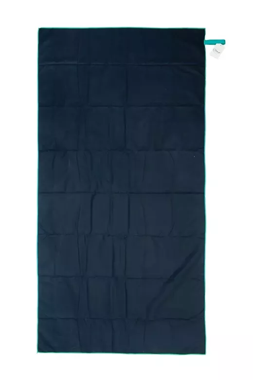 Πετσέτα Γυμναστηρίου Quick Dry 50x80 Navy Blue-Turquoise 90/10 Polyester/Polyamide