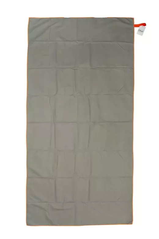 Πετσέτα Γυμναστηρίου Quick Dry 50x80 Grey-Orange 90/10 Polyester/Polyamide