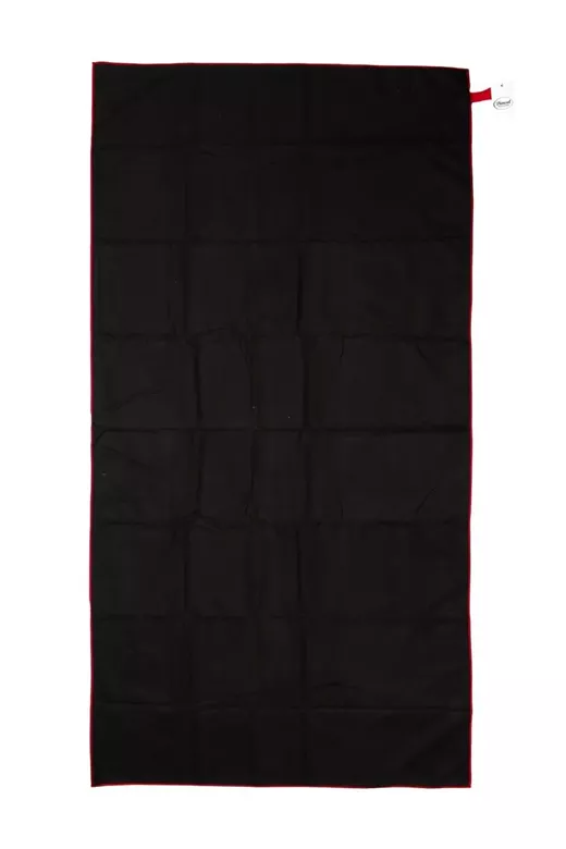 Πετσέτα Γυμναστηρίου Quick Dry 50x80 Black-Bordeaux 90/10 Polyester/Polyamide