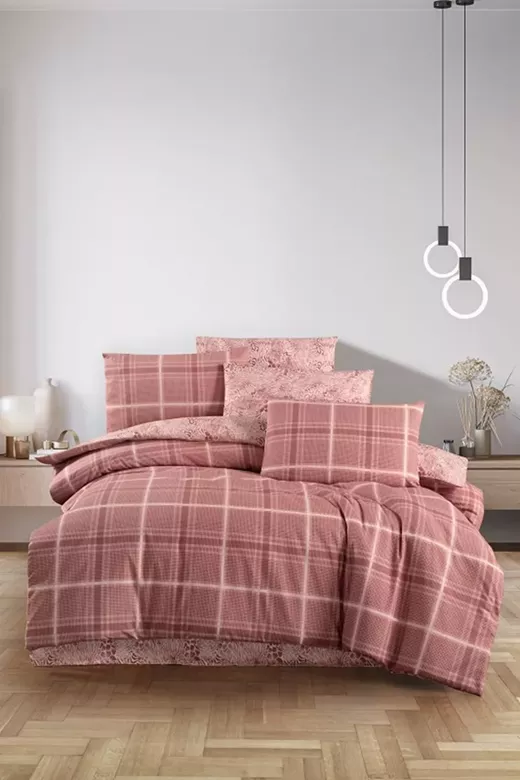 Σετ Σεντόνια Μονά (170x240) Mcdecor Safir Pudra - MCDECOR