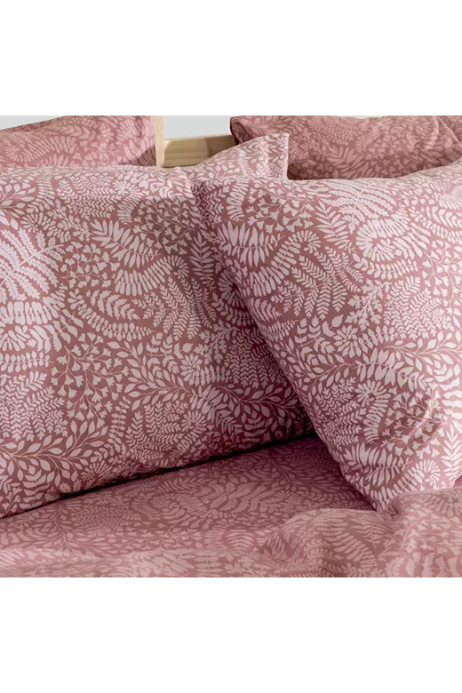 LINO Σετ Παπλωματοθήκη Υπέρδιπλη (220X240) Beliz Dusty Pink