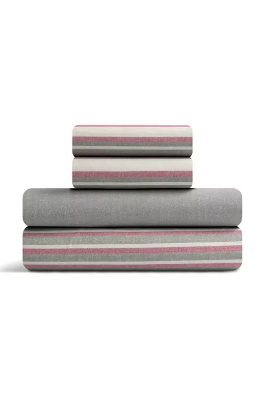 LINO Σετ Σεντόνια King Size (260X270) Madison Dusty Pink
