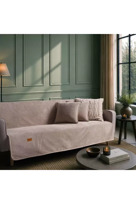 Ριχτάρι Αντιολισθητικό Αδιάβροχο Pearl  02 Beige
