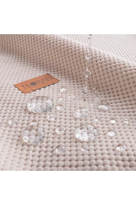 Ριχτάρι Αντιολισθητικό Αδιάβροχο Pearl  01 Ivory
