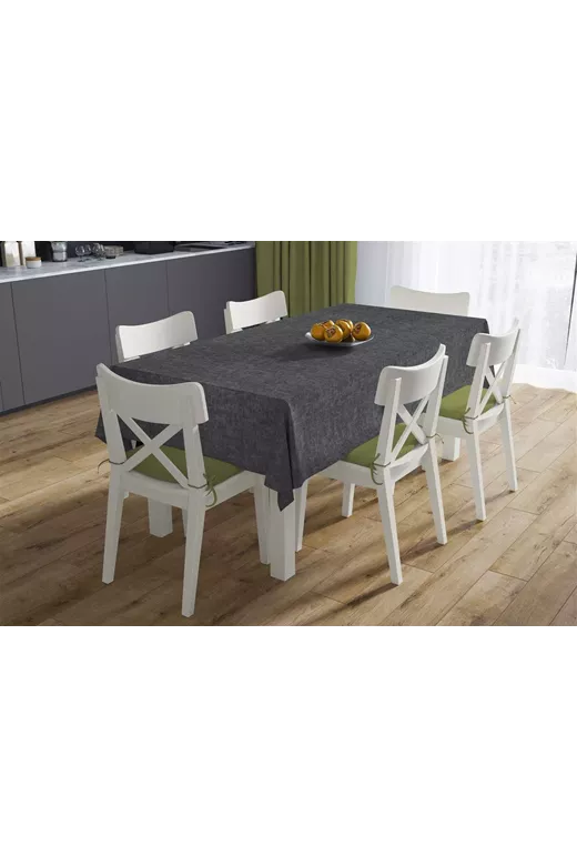 ΤΡΑΠΕΖΟΜΑΝΤΗΛΟ ΑΛΕΚΙΑΣΤΟ 140X180 Panama Dark grey Cott/Pol 70/30