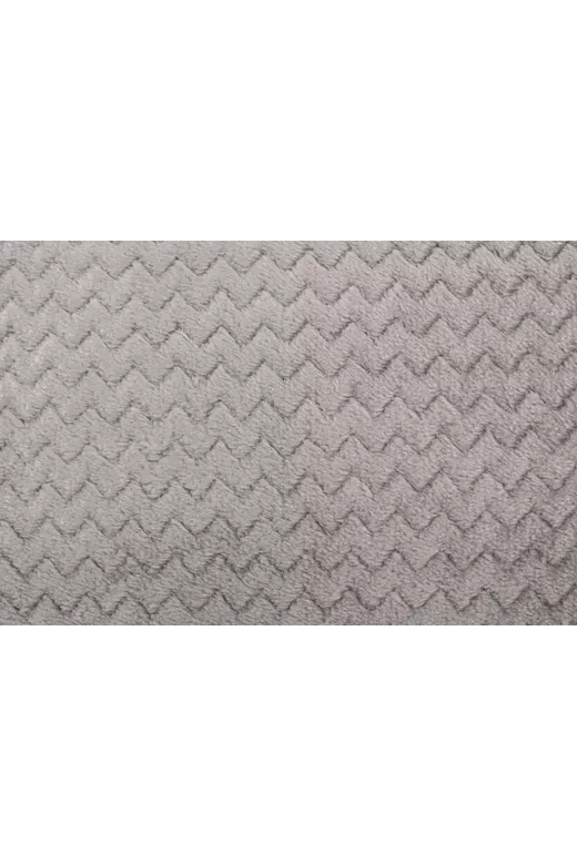 Μαξιλαροθήκη Oxford Flannel Sherpa 50x70 Mcdecor Waves Grey - MCDECOR