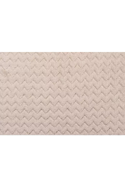 Μαξιλαροθήκη Oxford Flannel Sherpa 50x70 Mcdecor Waves Sand - MCDECOR
