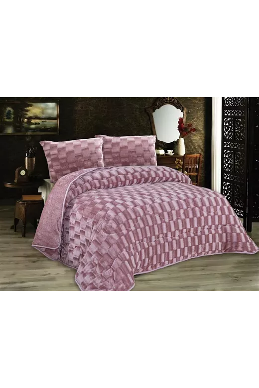 Κουβερτοπάπλωμα με εφέ Fleece 750 gsm 1940 Rotten Apple 160X220 100% Polyester